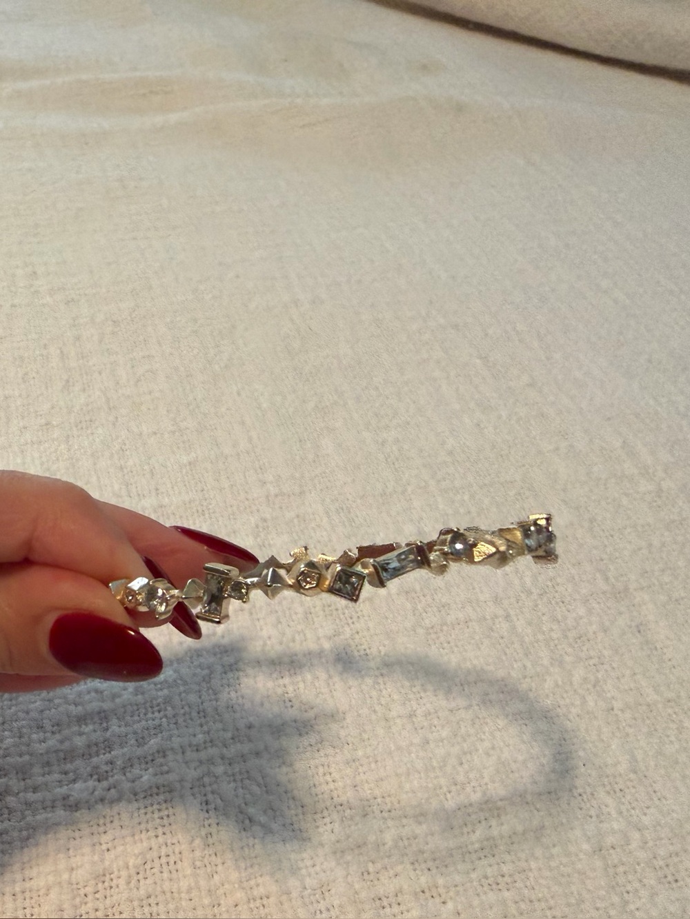 Kendra Scott Gold-Tone Crystal Stackable Bangle Set - Picture 5 of 8